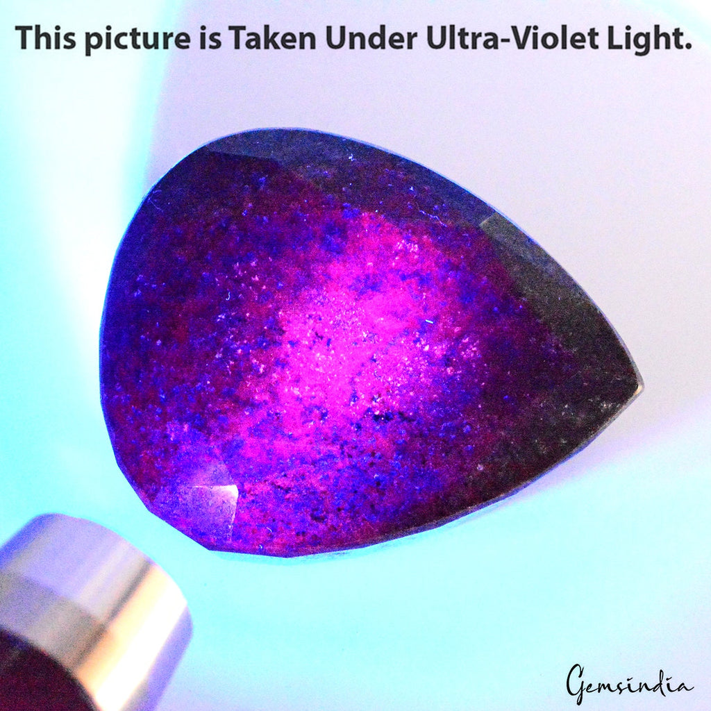 1440 Carat Natural Untreated Red Ruby Pear Cut Loose Madagascar Huge Gemstone