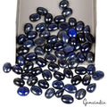 Lot Of 68 Pcs Natural Blue Sapphire 9-11mm Mix Cabochon Ring Size Loose Gemstone