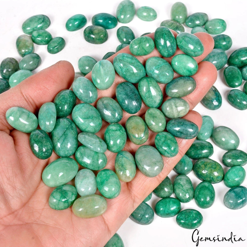 1500 Ct New Bargain Price Lot Natural Colombian Emerald Oval Cabochon Gemstones