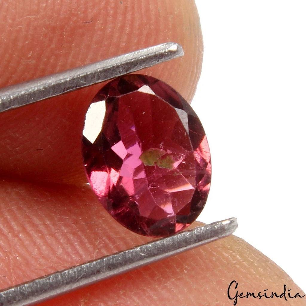 Certified 0.90 Ct Natural Unheated Mozambique Pink Rubellite Tourmaline Rare Gem