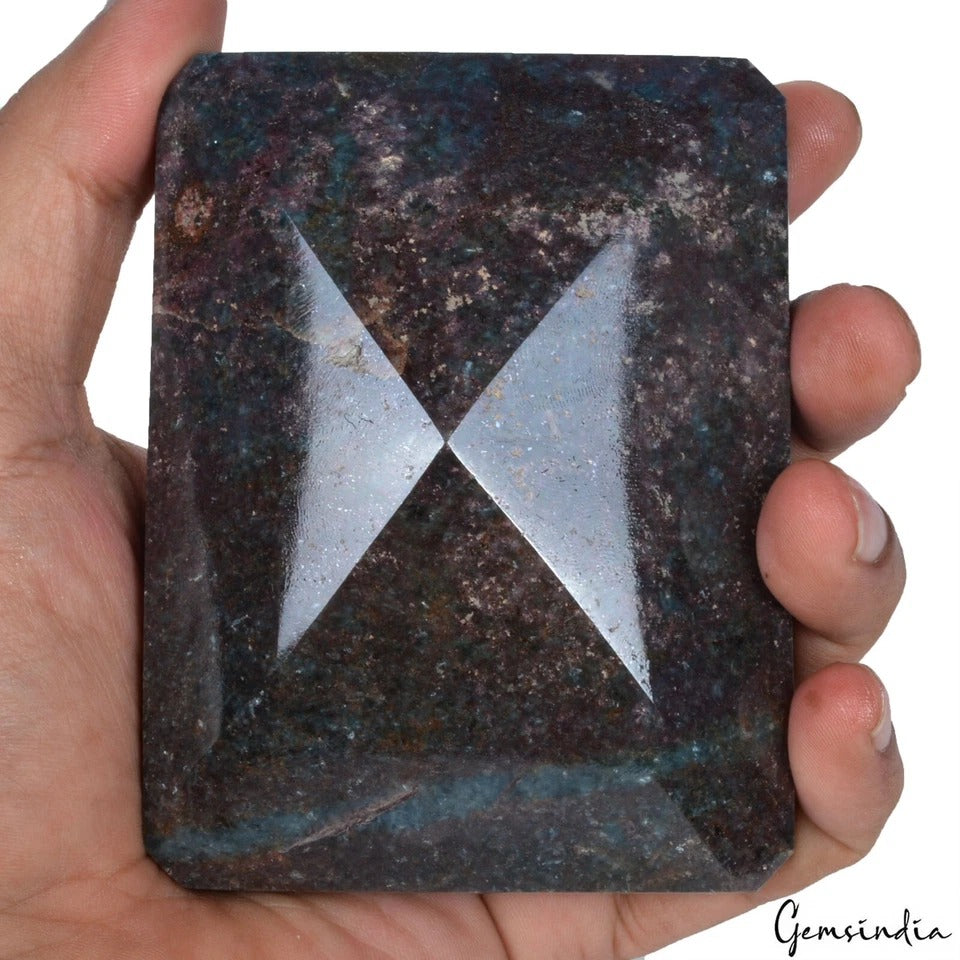 3100 Cts Natural Untreated Ruby Kyanite Octagon Cut Huge Museum Size Gemstone