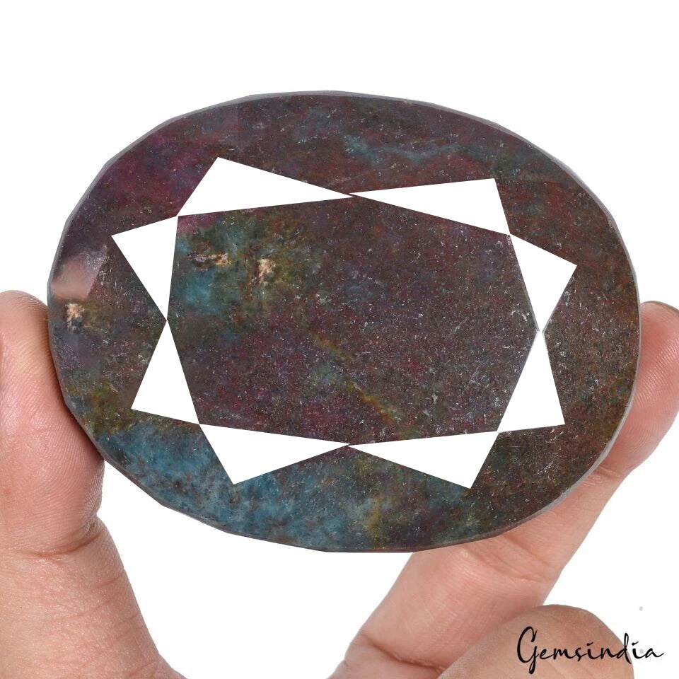 2300 Cts Natural Untreated Bi Color Ruby Kyanite Oval Earth Mined Loose Huge Gem