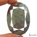 670Ct Natural Untreated Bi Color Kyanite Oval Faceted Huge Loose Earth Mined Gem