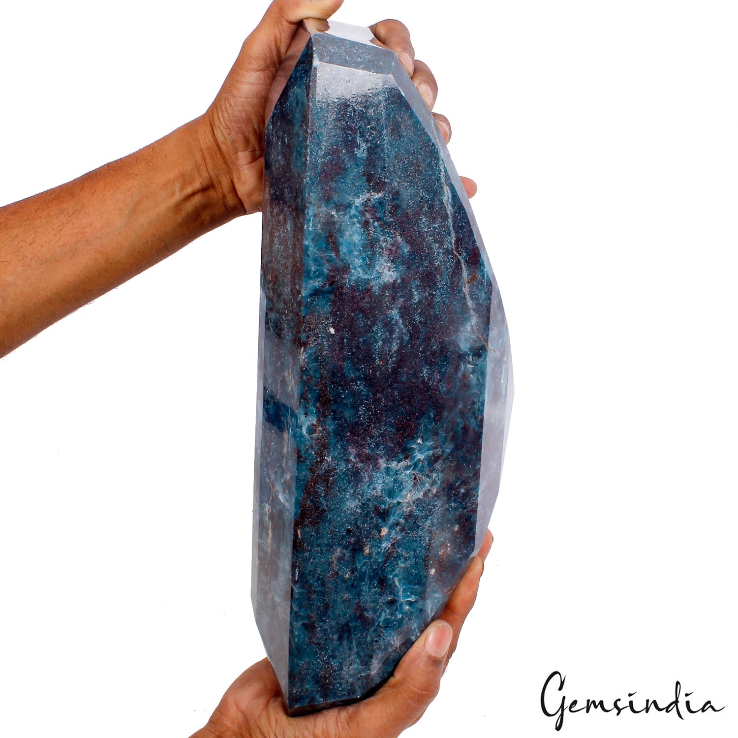20Kilo Natural Untreated Ruby Kyanite Octagon Cut Large Gemstone From Madagascar
