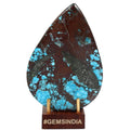 600 Ct Blue Spiderweb Turquoise Museum Size Arizona United State Loose Gemstone