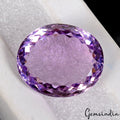 Certified 26.50 Cts Natural Brazilian Purple Amethyst Oval Cut Flawless Rare Gem