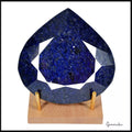 3400 Cts Natural Dark African Blue Sapphire Pear Cut Museum Size Loose Huge Gem