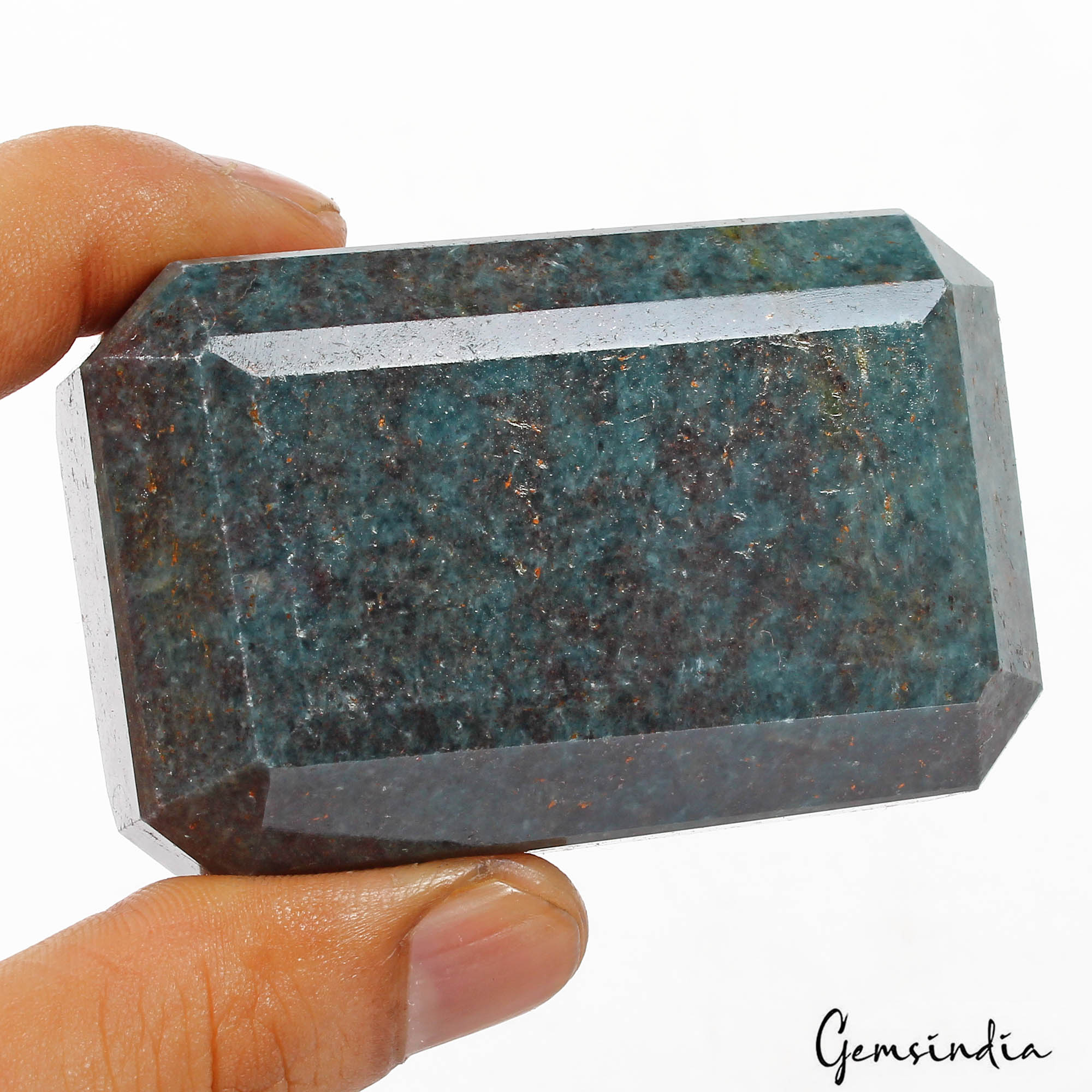 1580 Cts Natural Untreated Red Blue Ruby Kyanite Octagon Cut Loose Huge Gemstone
