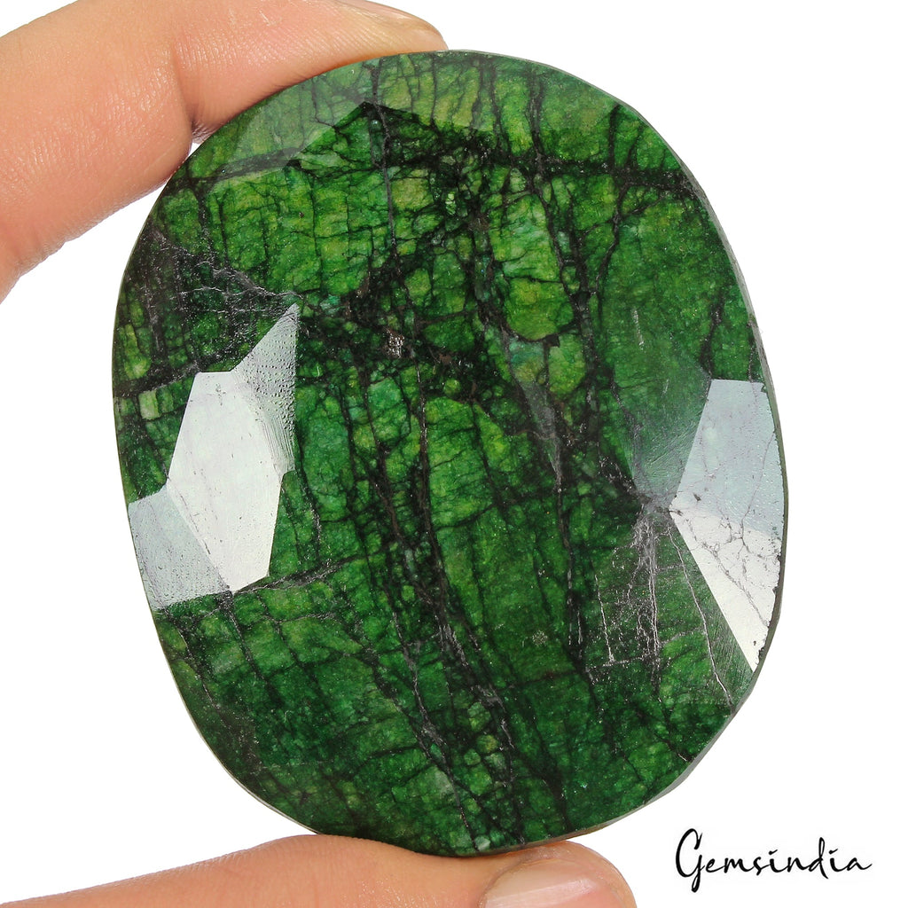 1000 Ct Natural Green Brazilian Emerald Huge Size Earth Mined Oval Faceted Gems