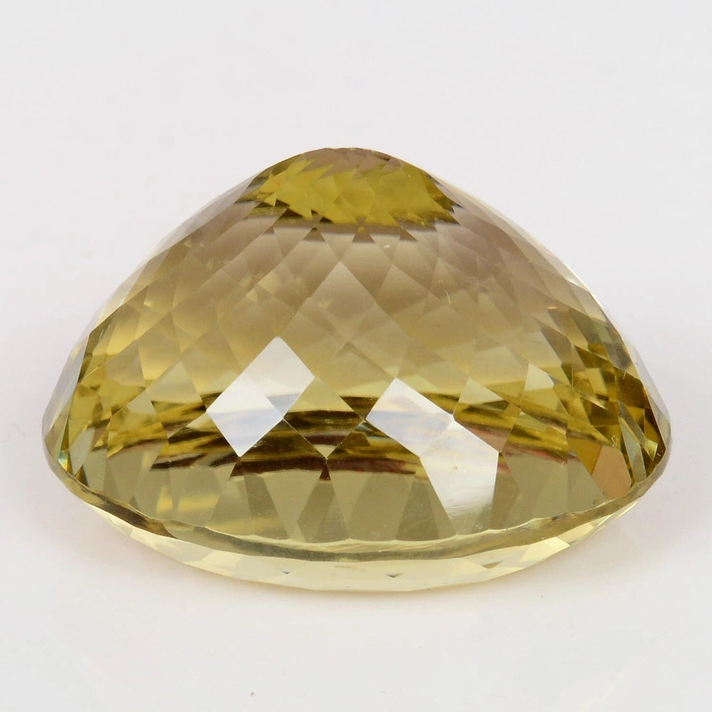48.90 Ct Mesmerizing Luster Yellow Natural Brazilian Citrine Oval Loose Gemstone