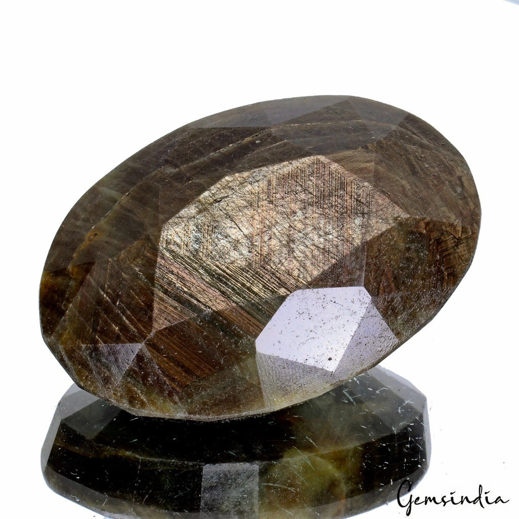 Certified 1150 Cts Natural Untreated Brown Sapphire Oval Cut Huge Size Loose Gem