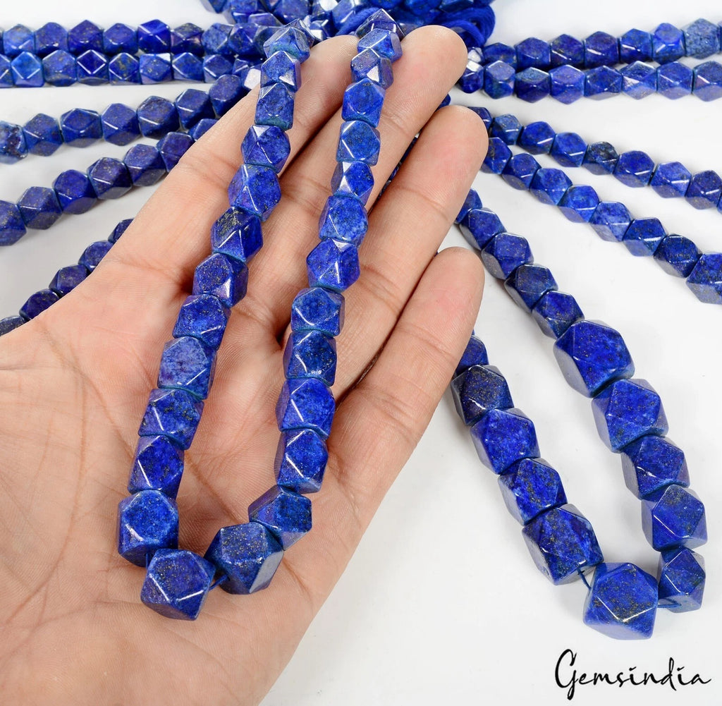Lapis Lazuli Beaded Strand, Color Enhanced, Blue — 5mm, 3170 Ct, Afghanistan