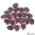 Certified 300 Ct/21 Pcs Natural Unheated Red Ruby Oval Cut Loose Gem For Jewelry