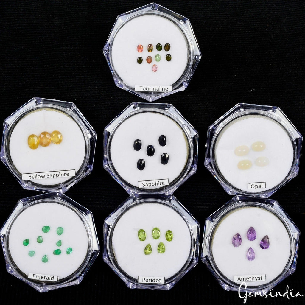 18.20 Cts/39 Pcs Natural Untreated Mufti Color Mix Cut Rare Gems Lot For Jewelry