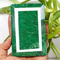 Emerald Loose Gemstone, Color Enhanced, Green — 121 x 79 x 33mm, 3630 Ct, Zambia