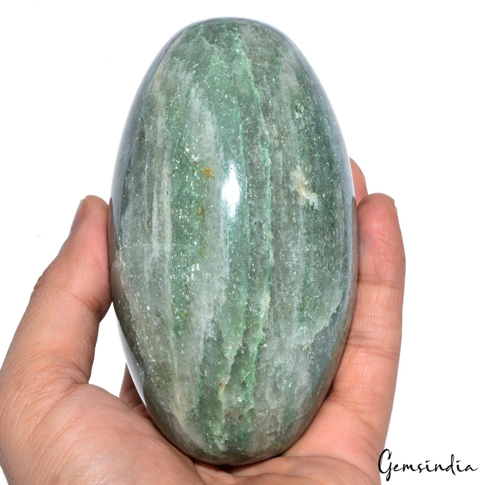 3940 Ct Natural Untreated Green Aventurine Egg Gems Healing Crystal Mineral Gems