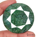 Natural Green Brazilian Emerald Round Cut Faceted Earth Mined 360 Cts Gemstone