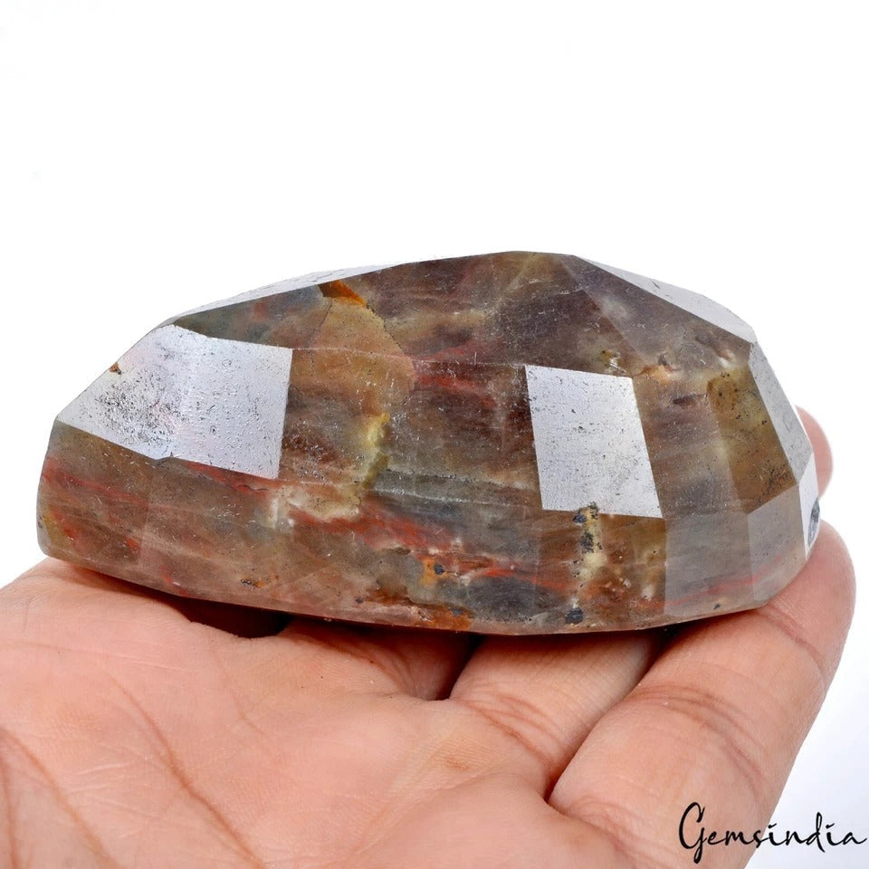 1100Ct Natural Untreated Brown Sapphire Pear Faceted Earth Mined Museum Size Gem