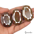 1000 Ct Natural Multicolor Ruby Fuchsite Oval Faceted Earth Mined Loose Gems Lot