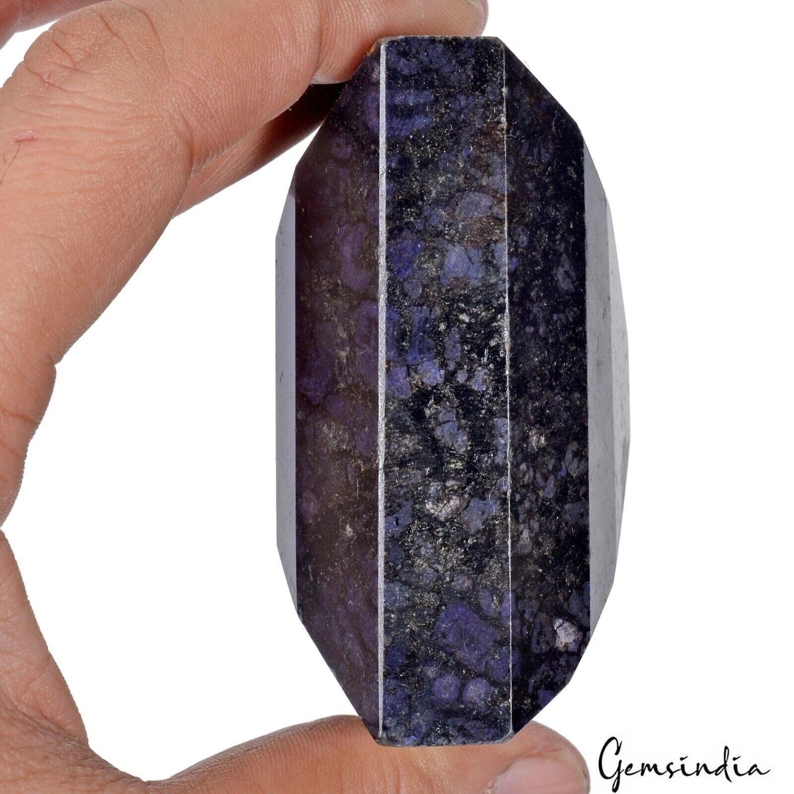 Blue Sapphire Loose Gemstone, Color Enhanced — 71 x 69 x 37mm, 2400 Ct, Madagascar