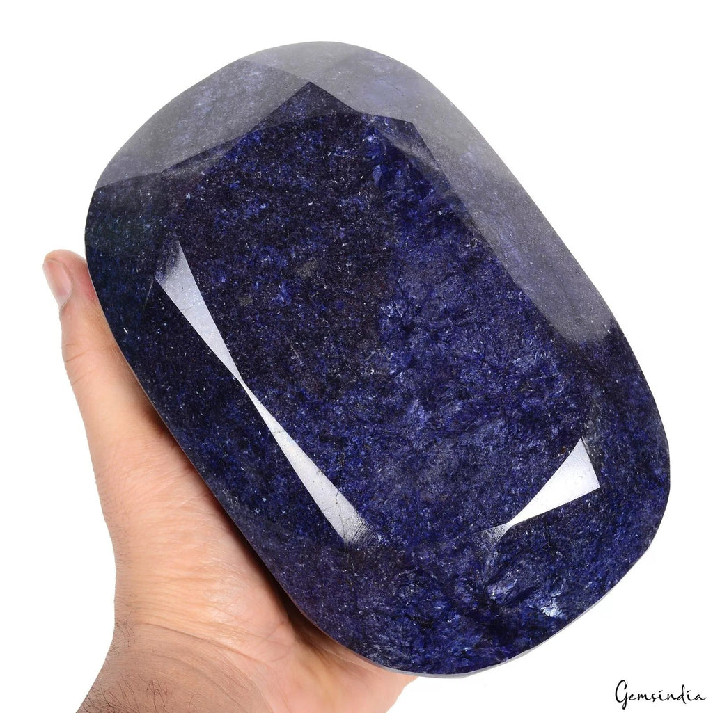 5100 Cts 100% Natural Blue Sapphire Octagon Cut Huge Gemstone from Madagascar