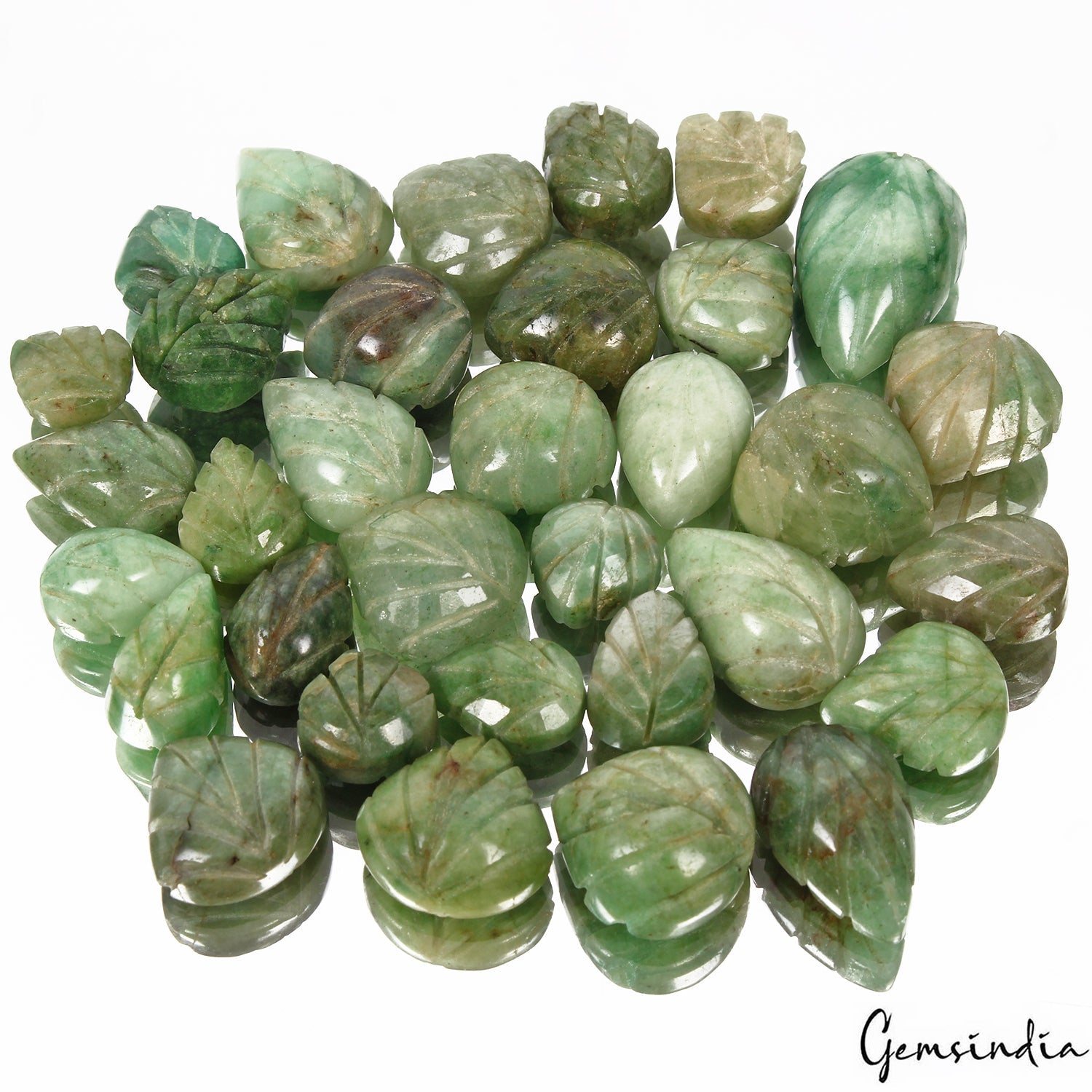 460 Cts/33 Pcs Natural Green Emerald Mix Shape Hand Carved Loose Gemstones Lot
