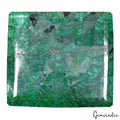 Emerald Loose Gemstone, Color Enhanced, Green — 6.1x5.5x2.3 Inch, 11150 Ct (2.23 Kg), Brazil
