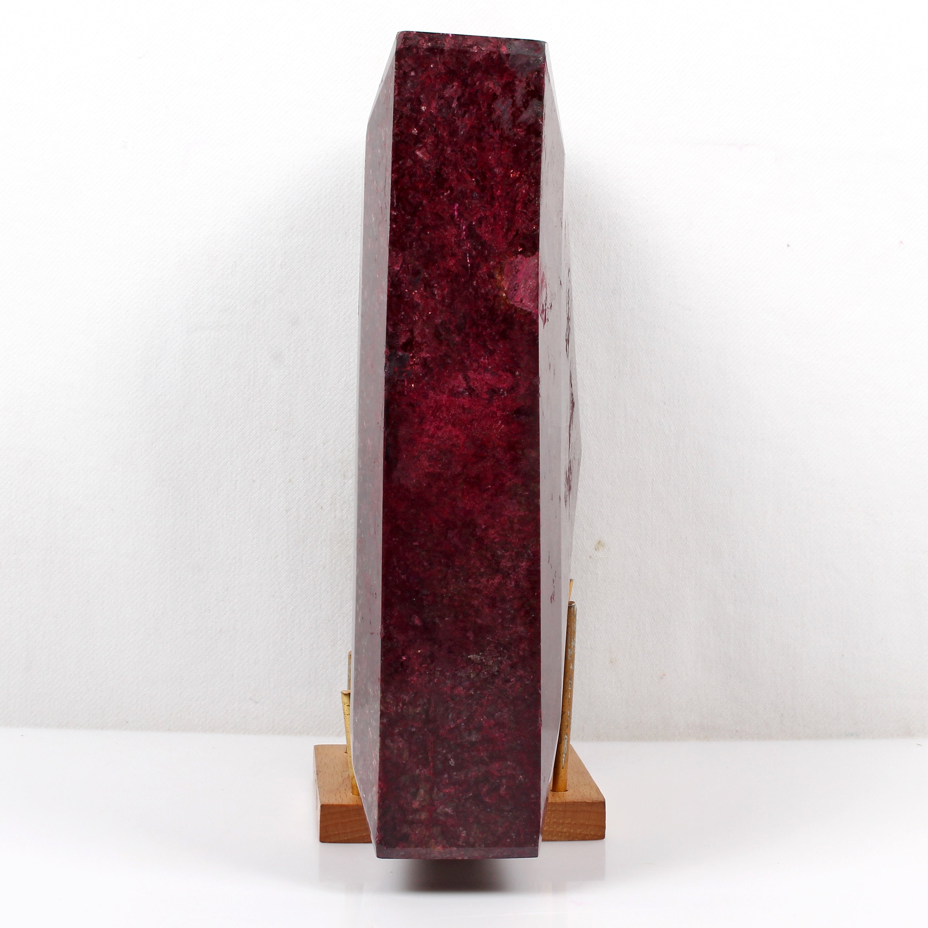 Ruby Loose Gemstone, Ocatgon Cut, Color Enhanced — 7.8x7.8x2.4 Inches, 36300 Ct (7.26 Kg), Madagascar