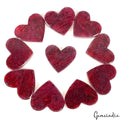 10 Pcs Natural Red Ruby Heart Cut Loose 27-30mm Beautiful Gemstones Lot ~ 720 Ct