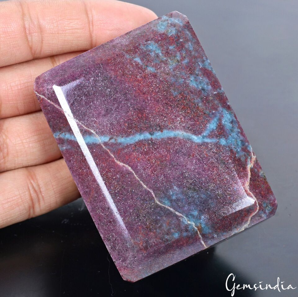 Ruby Loose Gemstone, Untreated — 3x2.25x1.7 Inches, 2600 Ct (0.52 Kg), Madagascar