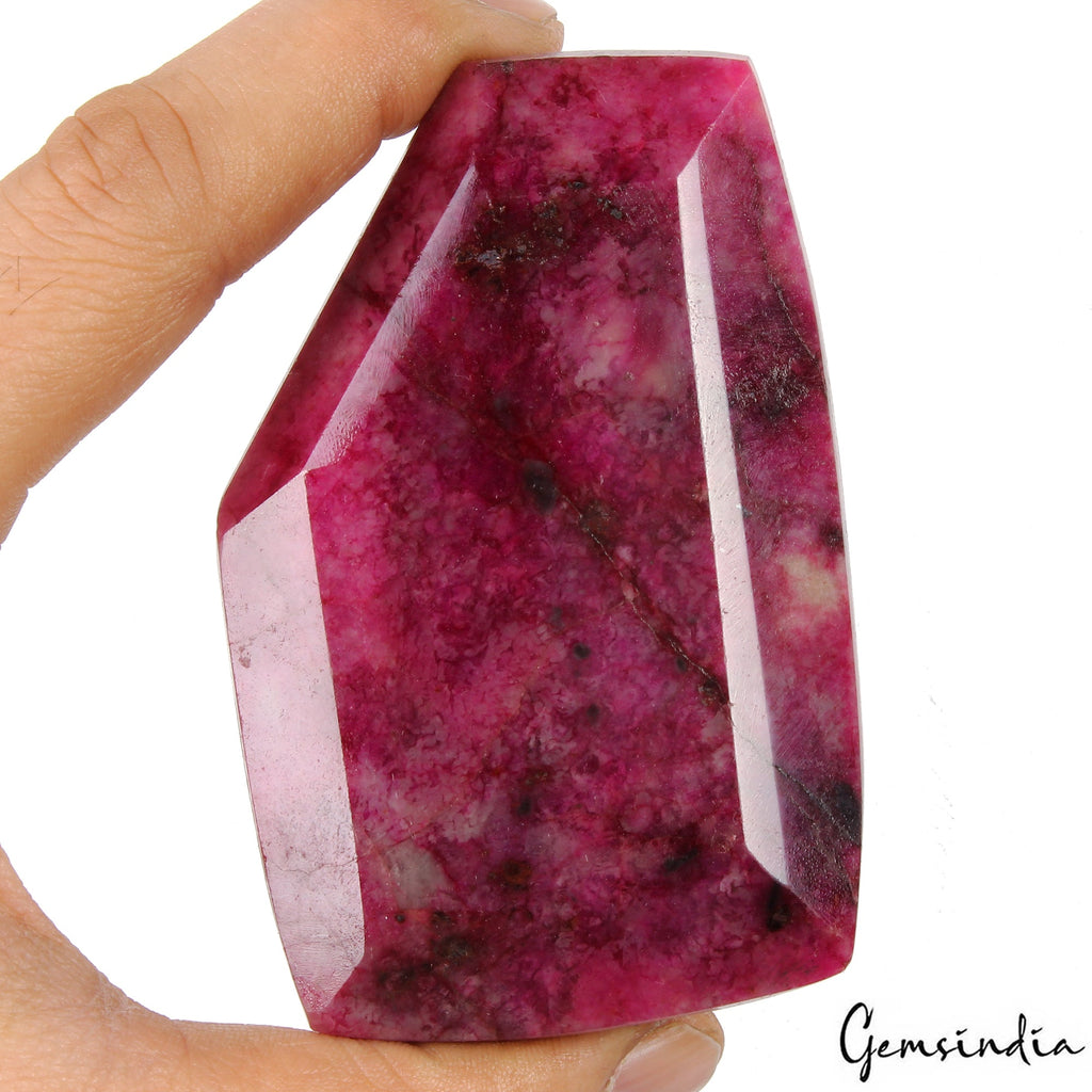 1720 Ct Natural Red USA Beryl Bixbite Fancy Cut Earth Mined Loose Huge Gemstone