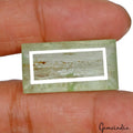 43 Cts Natural Green Aquamarine From Brazil Baguette Cut Untreated Huge Gemstone