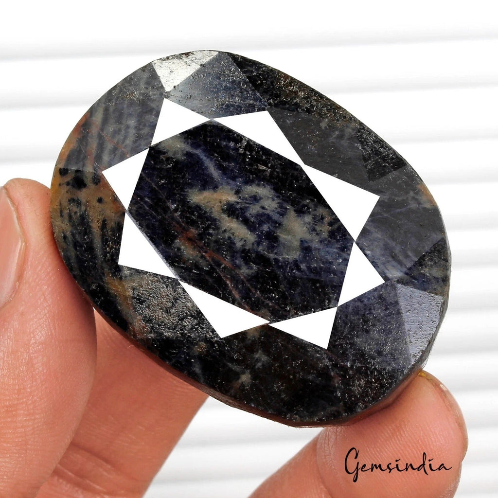 Certified 480 Cts Natural Untreated Blue Sapphire Oval Faceted Huge Loose Gems