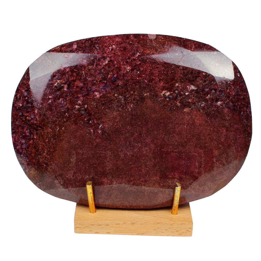 Ruby Loose Gemstone, oval cut, Color Enhanced — 6.1x4.5x2 Inch, 8900 Ct (1.78 Kg), Madagascar