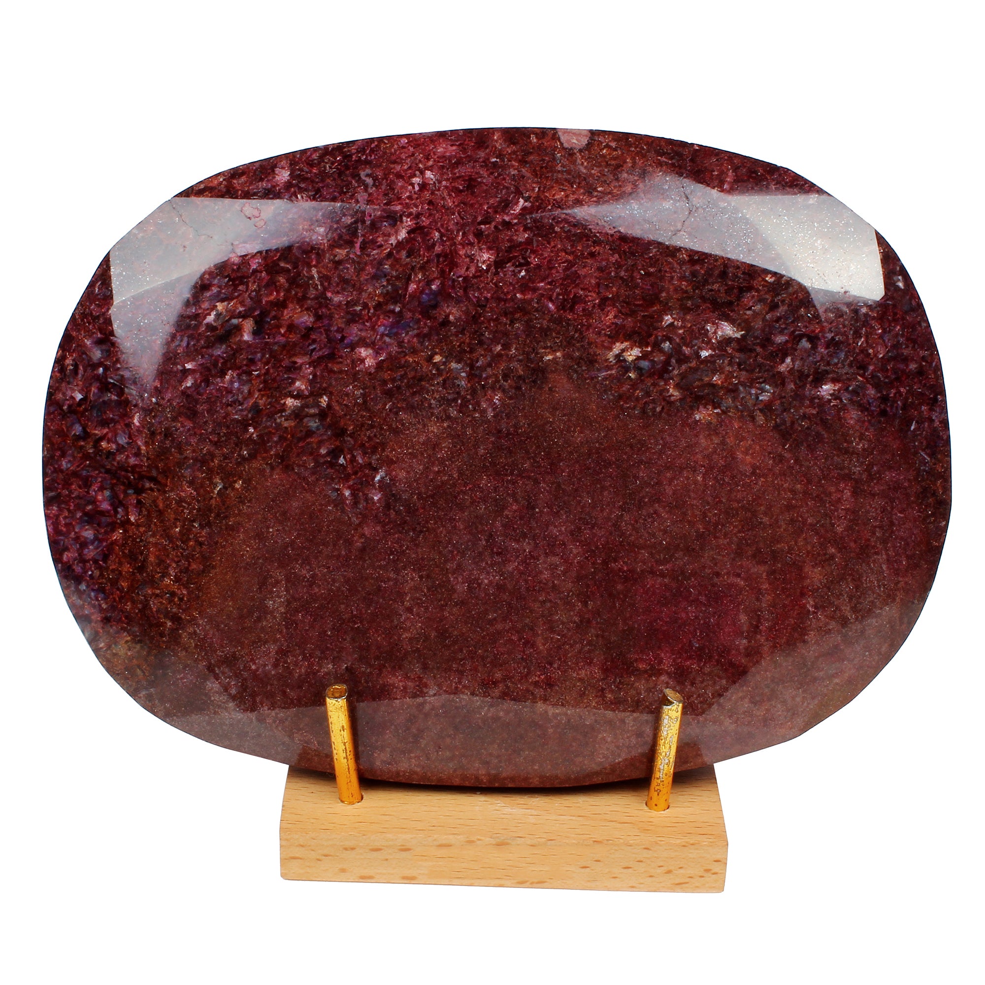 Ruby Loose Gemstone, oval cut, Color Enhanced — 6.1x4.5x2 Inch, 8900 Ct (1.78 Kg), Madagascar