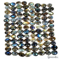 Labradorite Lot, Cabochon, Untreated — 100 Pieces, 18mm to 25mm, 1600 Ct