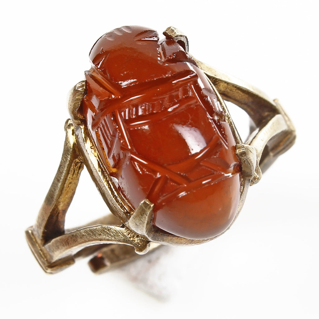 8 Mix Metal Adjustable Ashtadhatu Carved Ganesha Onyx Gem Astrological Ring~7gm