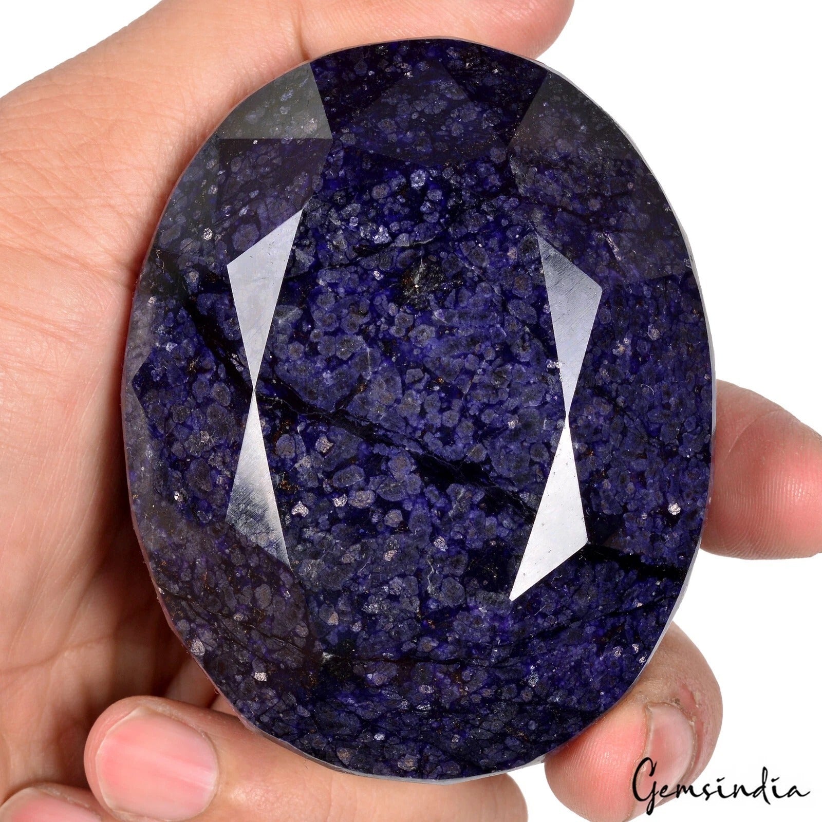2690 Ct Natural Blue Sapphire Oval Faceted Rare Huge Museum Size Loose Gemstone