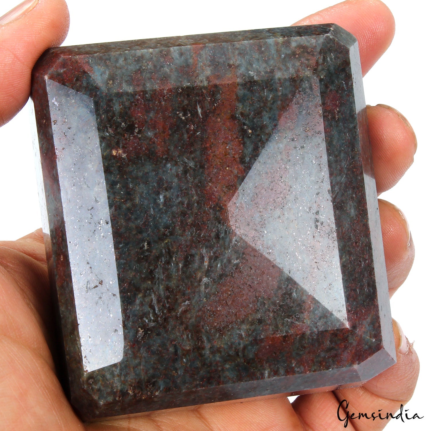 2440 Ct Natural Untreated Ruby Kyanite Octagon Cut Earth Mined Museum Size Gem