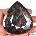 1330 Ct~ Natural Untreated Bi-Color Ruby Kyanite Pear Cut Earth Mined Gemstone