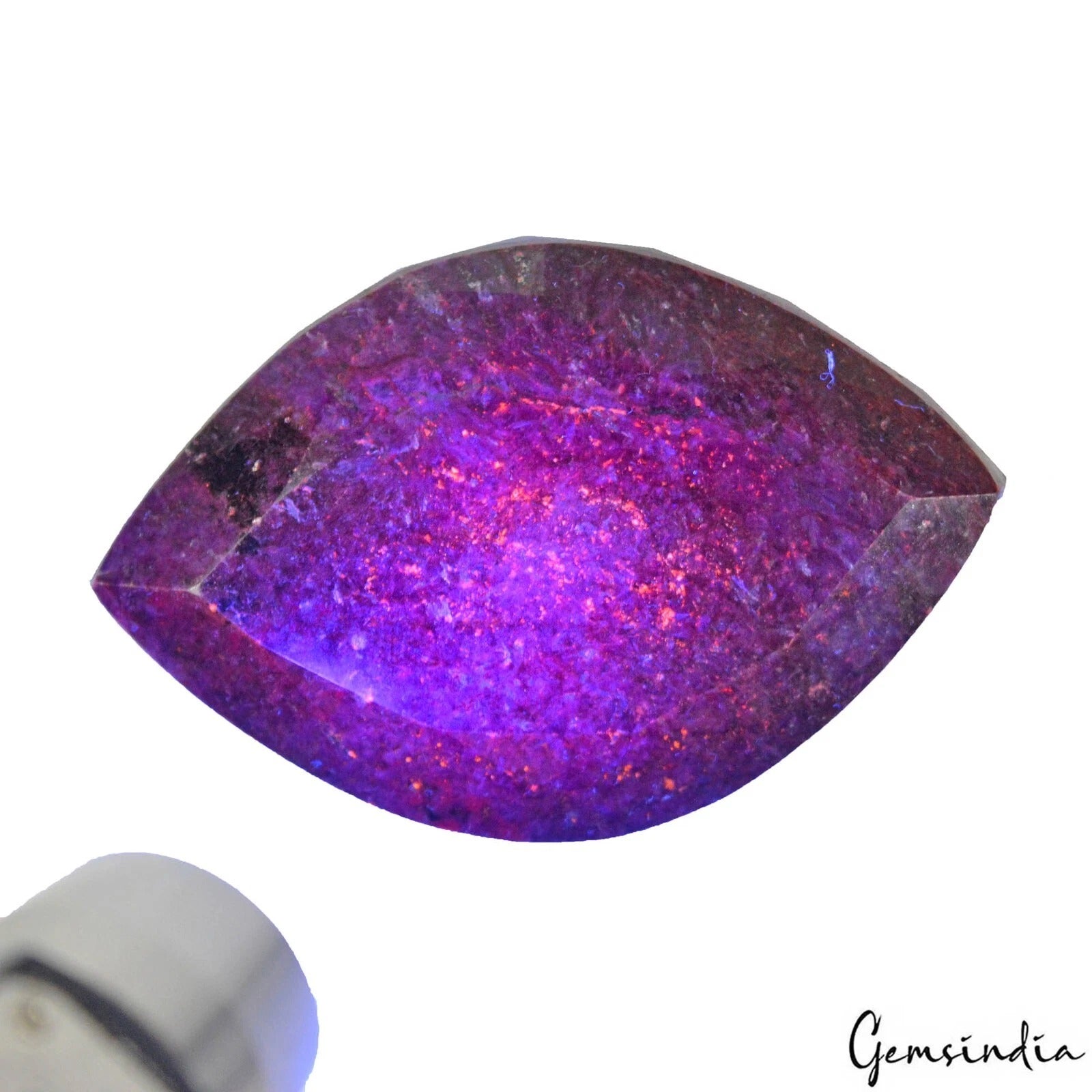 Ruby Loose Gemstone, Color Enhanced, Dark Red — 81 x 54 x 35mm, 1540 Ct, Madagascar