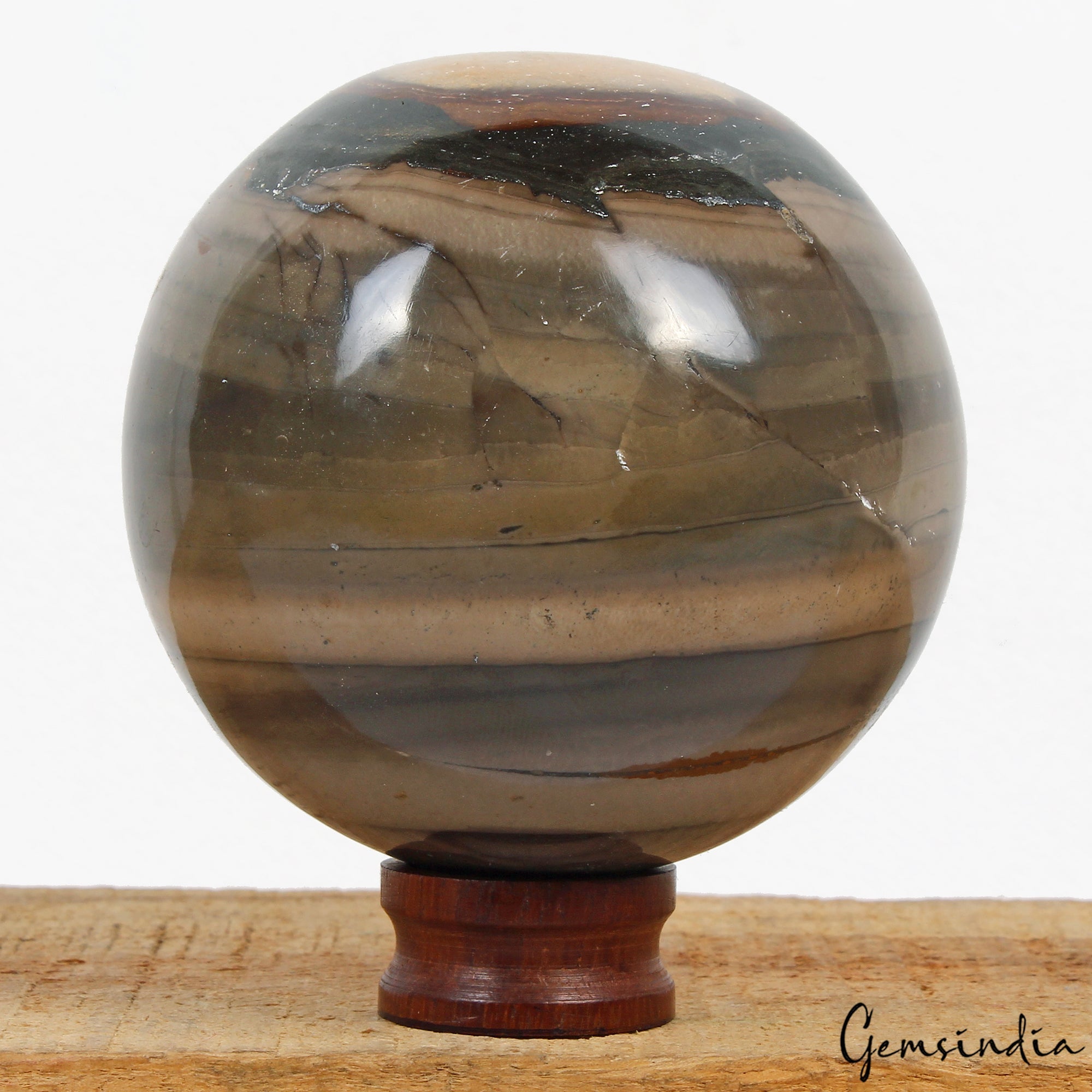 2840 Ct Natural Untreated Forest Agate Heling Crystal Mineral Sphere With Stand