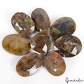 Certified 1200 Cts/8 Pcs Natural Untreated Bi Color Sapphire Mix Cut Loose Gems