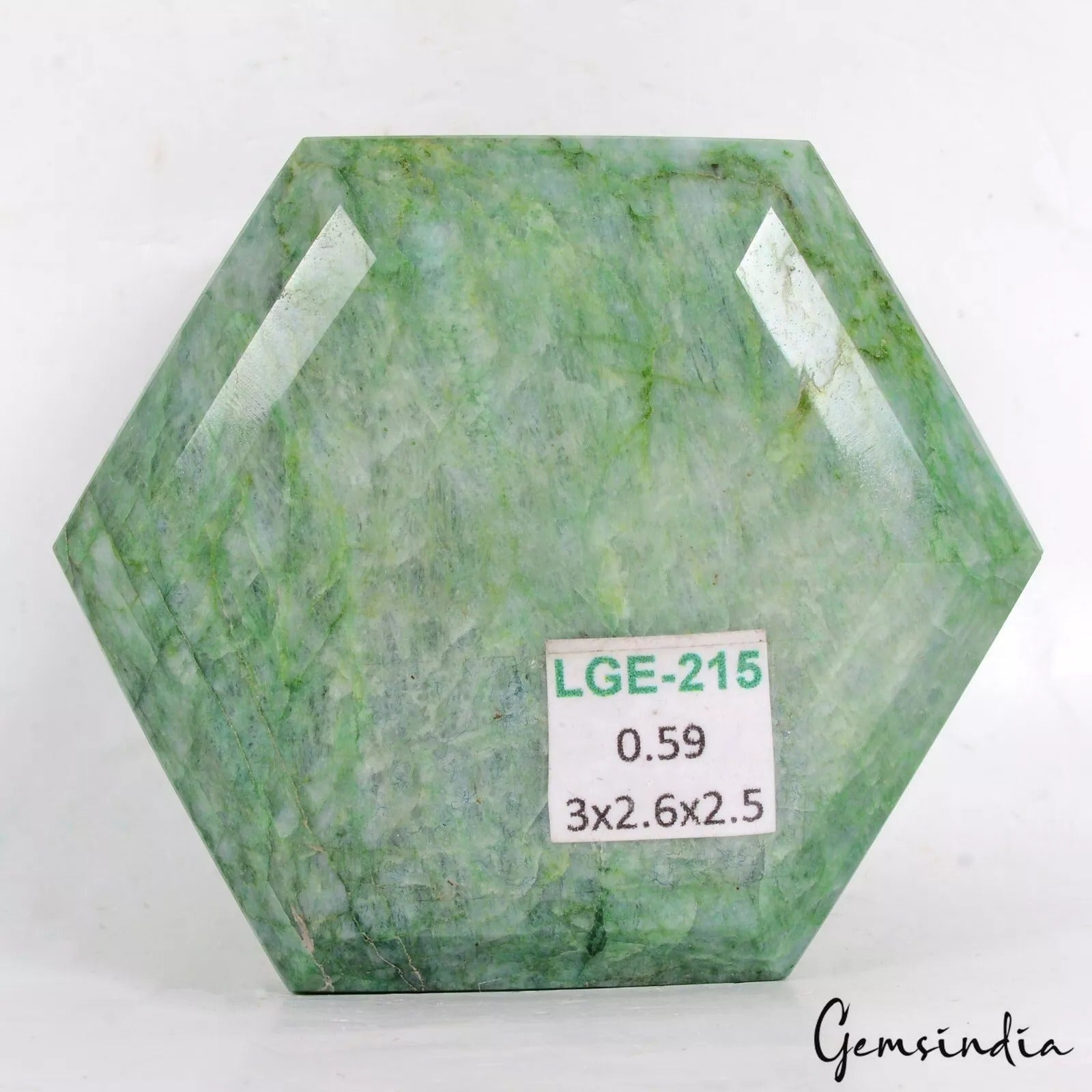 Museum Size 2950 Ct Natural Brazilian Green Emerald Hexagon Cut Loose Huge Gem
