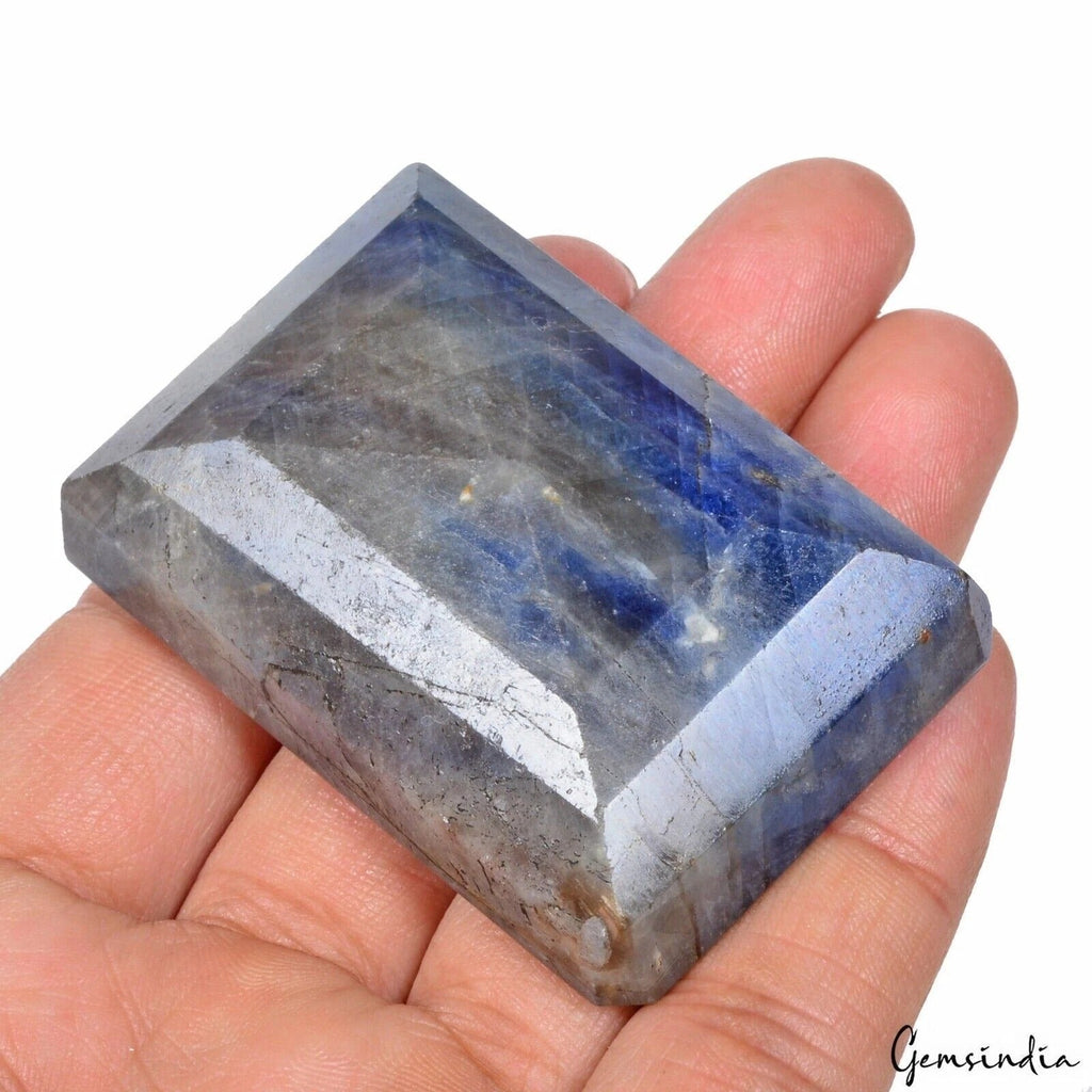 615 Cts Natural Untreated/Unheated Huge Blue Sapphire Certified Loose Gemstone