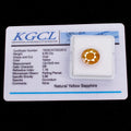 6.80 Ct Natural Earth Oval Cut Yellow Ceylon Sapphires BEST COLOR Certified Gem