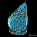 360 Cts Natural Arizona USA Spiderweb Blue Turquoise Pear Cab Huge Loose Gem
