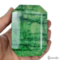 Brazilian Emerald Loose Gemstone, Green — 92x62x49mm, 2850 Ct, Brazil