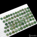 600 Cts/66 Pcs Natural Brazilian Green Emerald Pear Heart Cut Gems For Jewelry