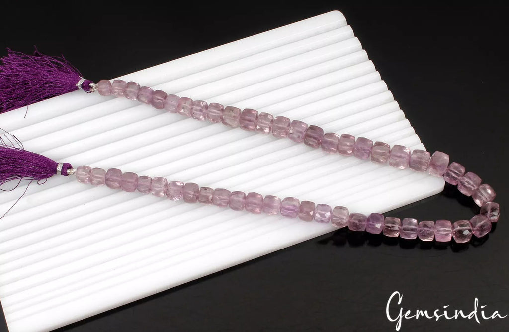 Amethyst Loose Gemstone, Untreated, Purple — 6mm to 9mm, 278.00 Ct